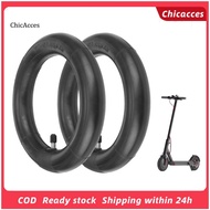 ChicAcces Tear-resistant Butyl Inner Tube 2 Pcs 8.5 Inches Scooter Inner Tube for Xiaomi M365/pro Pressure-resistant Thickened Inflatable Straight Valve Explosion-proof Rubber Tube