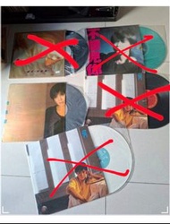 黑膠唱片。何嘉麗。無情者有情人。純屬廢話