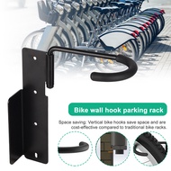 yimeidongrz Wall Mount Bike Rack Space-saving Bike Rack Vertical Bike Rack Wall Mount for Space-saving Bicycle Storage Universal Garage Hanger with Helmet Hook less Than