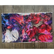 YuGiOh Unchained Soul of Anguish Rage Trading Card Playmat YGO Pad KMC TCG Cardzone MAT-92