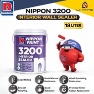 Nippon Paint 3200 Interior Wall Sealer 18L Nippon Water Based 3200 Wall Sealer Interior