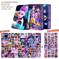 92pcs - Kpop Demon Hunter Lomo Photocard. Huntrix Kpop demon hunter photo