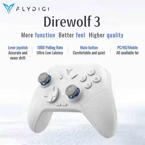 Flydigi Direwolf 3 Gamepad Wireless Bluetooth Gaming Controller Support NS PC TV iOS Android Lever J