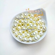 10mm Cream Pearl / Pearl Beads / Pearl Beads / Diy Bracelet Monte / Stringing Beads