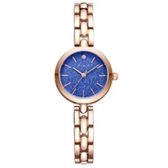 Kimio นาฬิกาข้อมือผู้หญิง สายสแตนเลส หน้าปัดประกายกากเพชรสีสันสดใส ประดับคริสตัล รุ่น KW6215 พร้อมกล