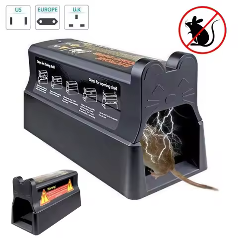 Electronic Mouse Shock Trap Household Pest Control Trap Mouse Trap USB And Battery Power Supply Mode