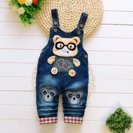 IENENS Toddler Infant Boys Jumpers Long Pants Denim Clothing Overalls Dungarees Kids Baby Boy Jeans