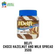 Delfi - Choco Hazelnut and Milk Spread 350g