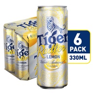 Tiger Radler Lemon Beer Can, 6 x 330ml