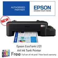 Epson EcoTank L121 A4 Ink Tank Printer Single Function Replacement model L120 L 120 121
