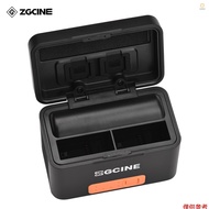 ZGCINE PS-G10 mini Portable Sports Camera Battery Fast Charging Case 5200mAh Wireless Dual Battery C