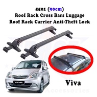 5501 (90cm) Car Roof Rack Roof Carrier Box Anti-theft Lock/ Cross Bar Roof Bar Rak Bumbung Rak Bagasi Kereta - VIVA