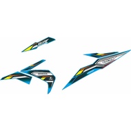 HONDA VARIATION STRIPING STICKER NEW FIBEAT 2017, 2018 (CODE 042)