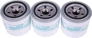 Czomoizc 3PCS Oil Filters HH160-32093 HH160-32090 15853-32430 0185-5835 Compatible with Kubota B F F