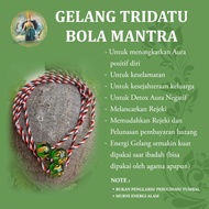 Gelang Tridatu Khas Bali Gelang Keberuntungan