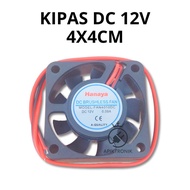 DC Fan 12V 4x4cm | 40mm Mini Electronic Cooling Fan 12V Fan