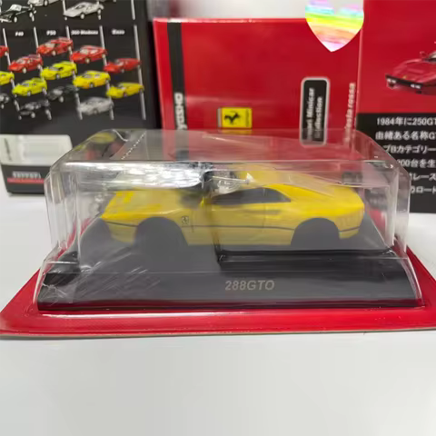 KYOSHO 1:64 Scale 288 GTO Simulation Alloy Car Model Vehicle Toys Display Gifts Decoration Collectio