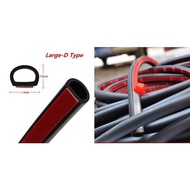 MESIN Car Door Damper Rubber Model D Universal Engine Door Damper