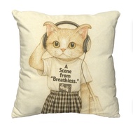 The Neko Ladies時尚貓咪抱枕 │ 耳機貓