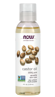 100% 天然純正蓖麻油 118毫升 (著名 Now Solutions系列專業針對皮膚) - 平行進口 - 美國原裝進口