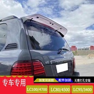 Car Styling Accessories Rear Spoiler Sun Rain Visor Window Shield For Toyota Land Cruiser LC80 FJ80 
