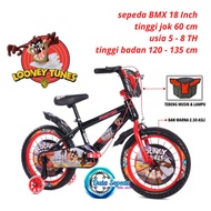 Terlaris! sepeda BMX anak laki laki 18 inch 5 sampai 7 tahun