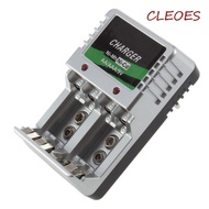 CLEOES Rechargeable Battery Hot 110V-240V Batteries AA AAA 9V Ni-Mh Ni-Cd