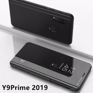 [ส่งจากไทย] เคสเปิดปิดเงา Case Huawei Y9 Prime 2019 Smart Case เคสฝาเปิดปิดเงา สมาร์ทเคส เคสหัวเว่ย Y9Prime 2019 เคสมือถือ