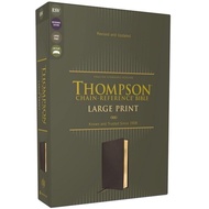ESV, Thompson Chain-Reference Bible, Large Print, Leathersoft, Black