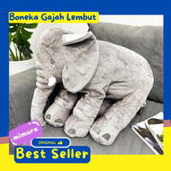 Boneka Gajah Besar IKE4 Boneka Bantal Binatang Elephant Soft Toy Dolls