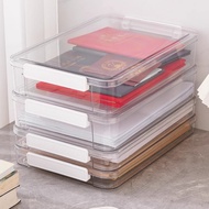 Document Storage Box Household a4 File Storage Box Thickened Classification Storage Office a3 Paper 