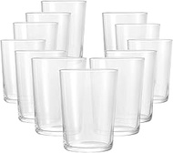 Bormioli Rocco Bodega Collection Glassware – Set Of 12 Maxi 17 Ounce Drinking Glasses For Water, Bev