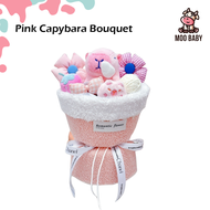 ⭐Moo Baby Capybara Bouquet Valentine Bouquet Bunga Valentine Gift Capybara Flower Doll Bouquet Capyb