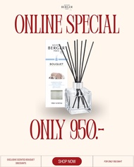 Maison Berger ParisCotton Caress Scented Bouquetก้านกระจายความหอมกลิ่นคอตตอน แคร์เรสบ้านหอมกลิ่นสดชื