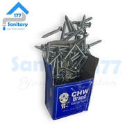 1 kotak Fisher / Sekrup s6- skrup screw kayu 6mmx25mm fiser piser viser tanam 6x30mm mur pengencang 