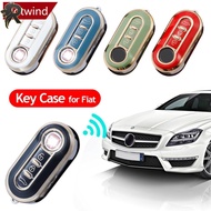 RL HOTWIND TPU Car Key Case Shell Cover Fob For FIAT 500 Ducato panda Punto 500L lancia musa N6T9
