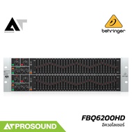 BEHRINGER FBQ6200HD อีควอไลเซอร์ 31 band สเตอริโอ เครื่องปรับแต่งความถี่สัญญาณเสียง AT Prosound