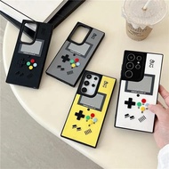 3D Retro Phone Styling Game Machine Phone Cases for Samsung Galaxy S23 S22 S21 Plus S24 Ultra A55 A5