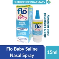 Flo Baby Saline Nasal Spray 15ml
