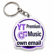 YT Music premium keychain