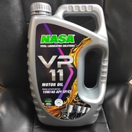 NASA VR11 10W/40 API SP/CF SEMI SYNTHETIC (WITH FREE GIFT &amp; FREE CHANGE ENGINE OIL SERVICE)