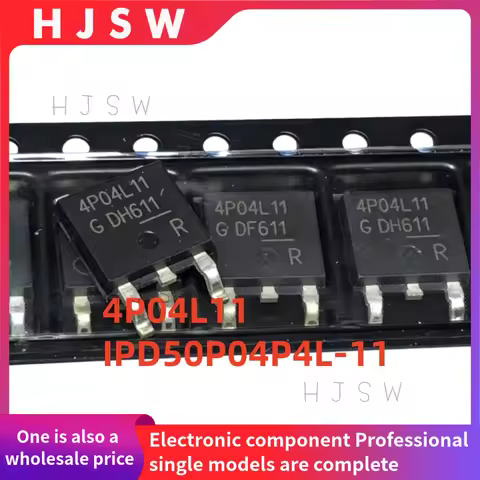10/20/30PCS 100% Brand New and Quality 4P04L11 IPD50P04P4L-11 TO-252 40V 50A MOS Field-Effect Transi