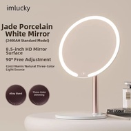 IMLUCKY | Student Dormitory Makeup Mirror Amplifying HD Dual-Sided