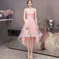 Limited female Korean style bridesmaid gown