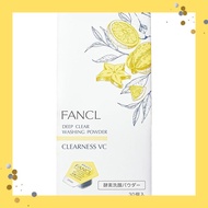 FANCL Deep Clear Facial Cleansing Powder CLEARNESS VC Herbal Citrus Fragrance (Pack of 30) Face Wash