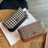 [AT] Clutch Canvas Classy Handbag Women's Small Bag Coin Purse Clutch Handphone-Friendly Fashion2023New Exquisite RJDI
