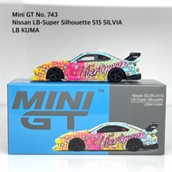 Mini GT No. 743Nissan LB-Super Silhouette S15 SILVIA-LB KUMA