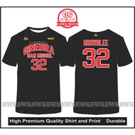 CVC Cotton Ginebra San Miguel Premium Quality T-Shirt Black