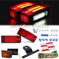 EBay AliExpress Trailer Rectangular LED New Waterproof Tail Light Kit HL-H-008-3 Factory Ready Stock
