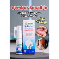 HURIX'S SoRelief Oral Spray Sore Throat / Mouth Ulcer [ Sakit Tekak / Ulcer mulut ]